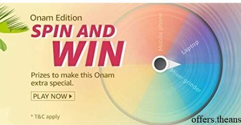 onam spin and win